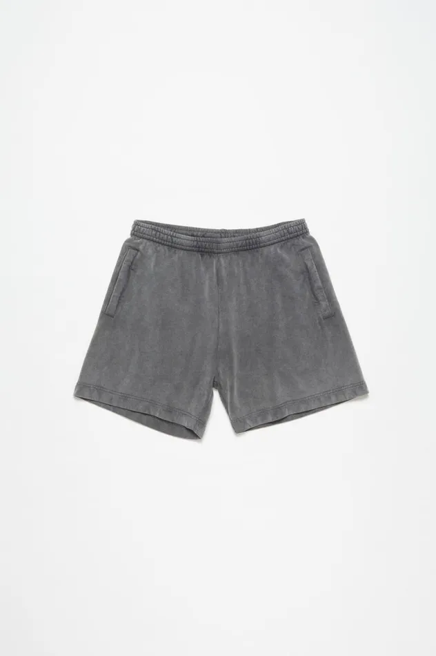 Acne Studios Cotton Shorts Faded Black Men Shorts