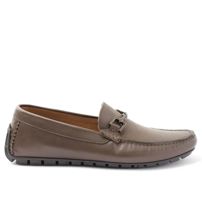 Bruno Magli Xander Leather Driving Moccasin 8211 Brown Men Casual Shoes