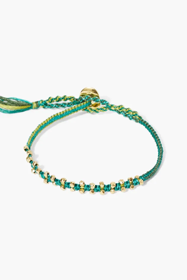 Chan Luu Bracelets Zana Single Wrap Bracelet Green Mix 8211 Women