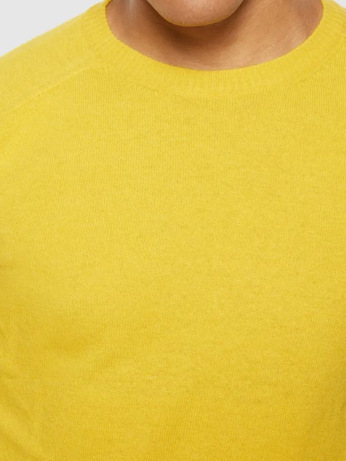KnowledgeCotton Apparel Knits Basic Oneck Knit Calendula 8211 Men KnowledgeCotton Apparel Knits Basic Oneck Knit Calendula 8211 Men