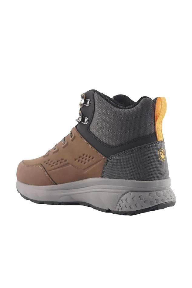 Lumberjack SNEAKERS Men HIKING BOOT WPF BROWN Man Basic Casual Top Boots Brown