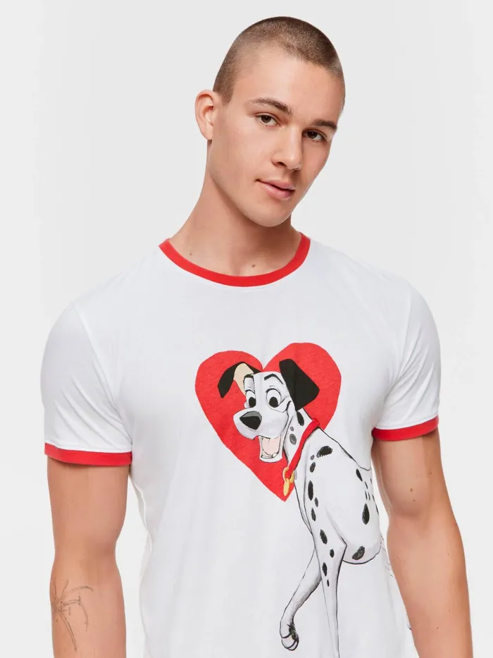 Men 101 Dalmatians Match Tee White Peter Alexander Tops