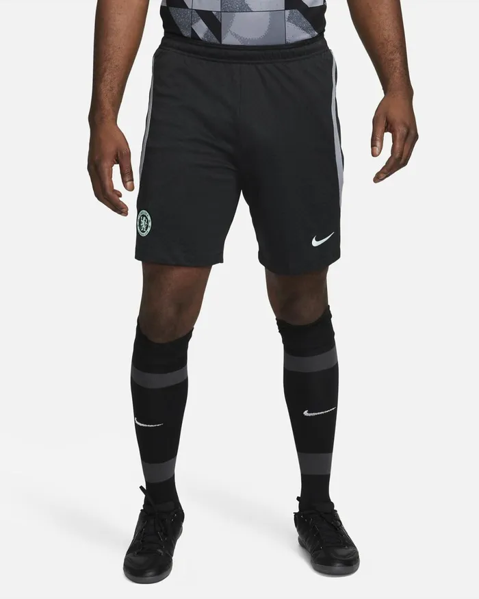 Men Nike Shorts Chelsea FC Strike Third Blackcool Greymint Foam