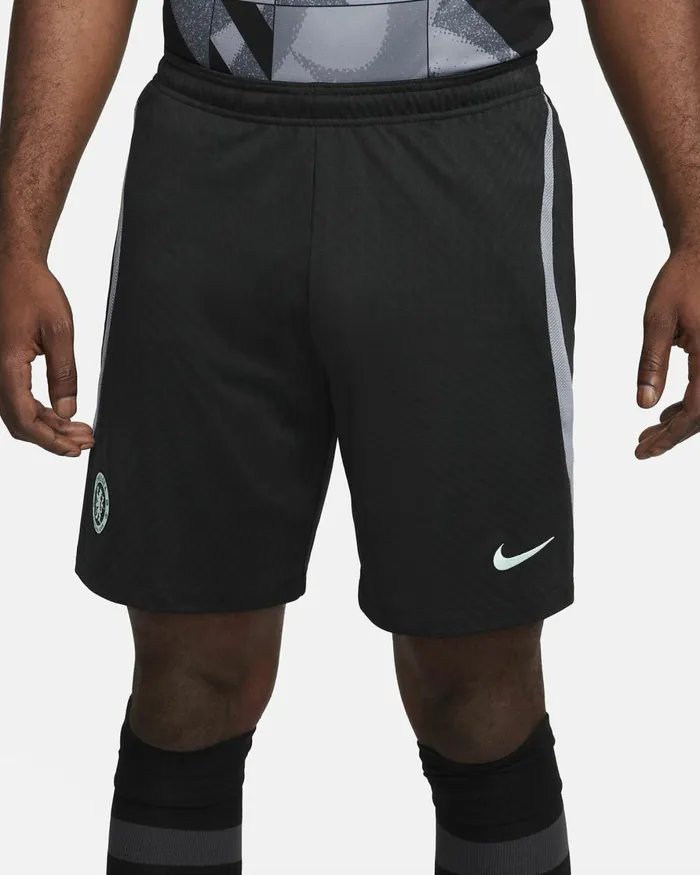 Men Nike Shorts Chelsea FC Strike Third Blackcool Greymint Foam