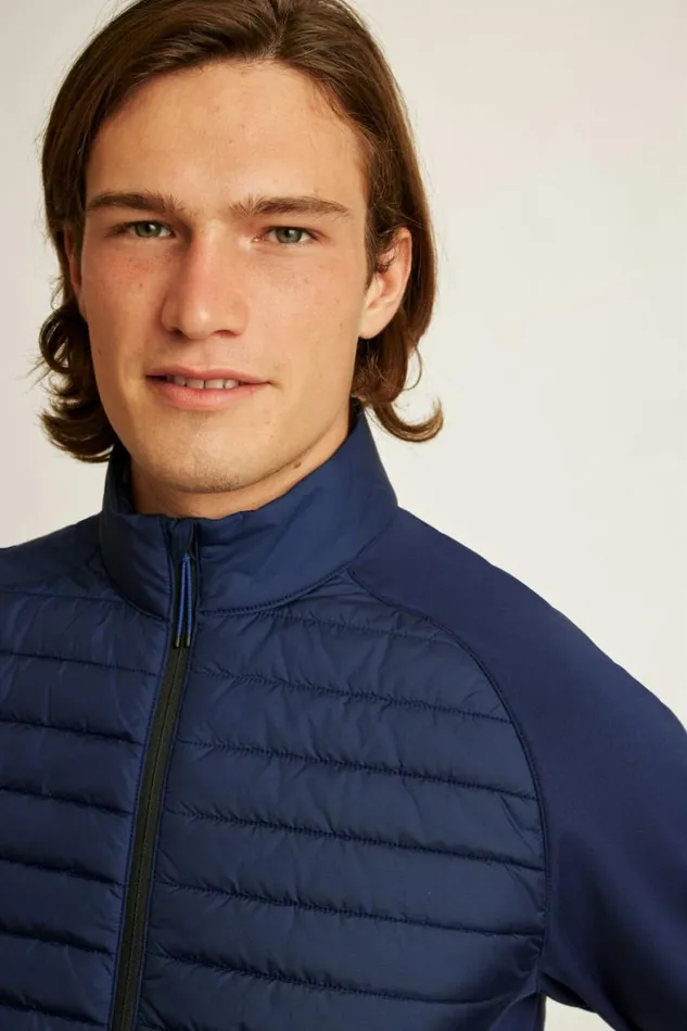 Men The Elements Jacket Navy Bonobos Jackets and Coats