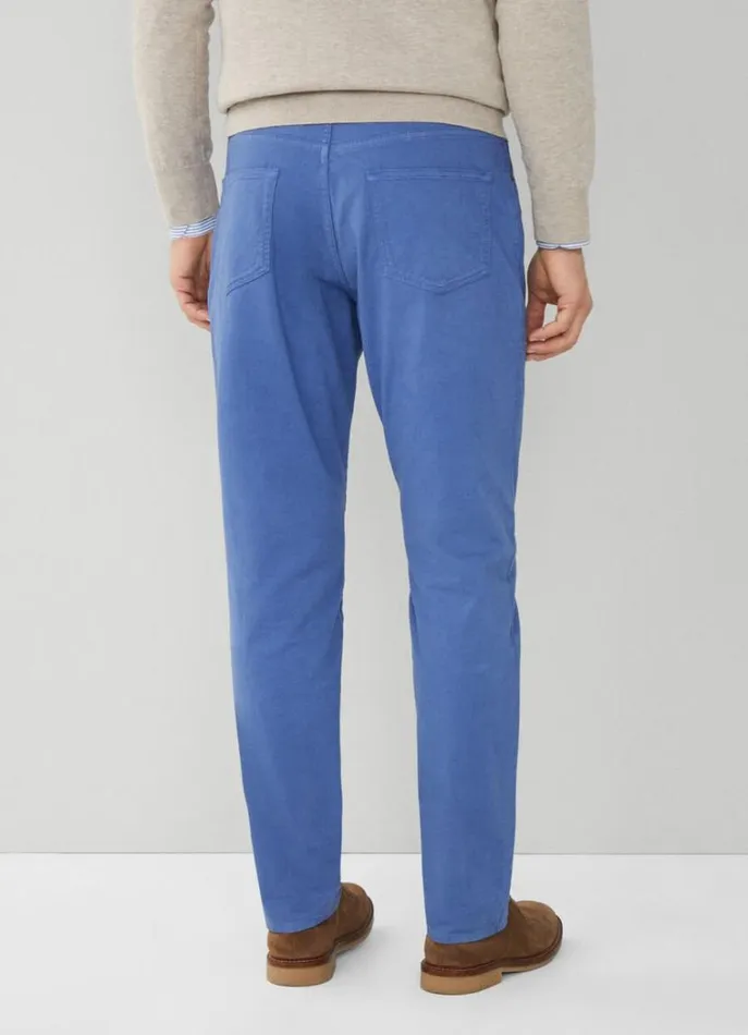 Men Trousers and Chinos Hackett London Regular Fit Trinity Trousers Avio