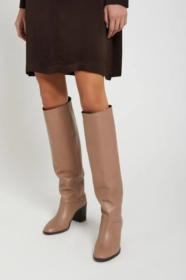 Ottod039Ame Leather High Boots Women Shoes