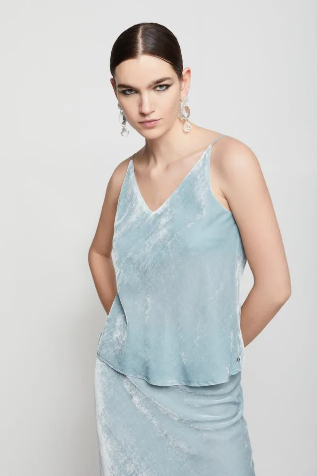 Ottod039Ame Velvet Top Women Top