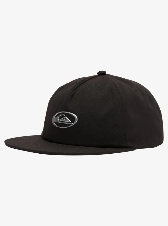 Quiksilver 816 Saturn Cap Snapback Hat Black Boys Hats