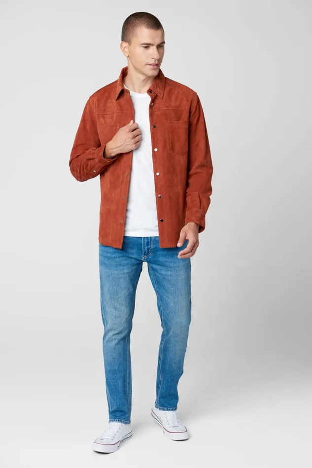 Rock Solid Shacket Men BLANK NYC Jackets