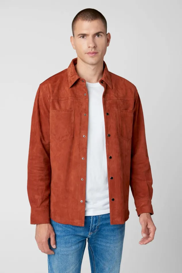 Rock Solid Shacket Men BLANK NYC Jackets