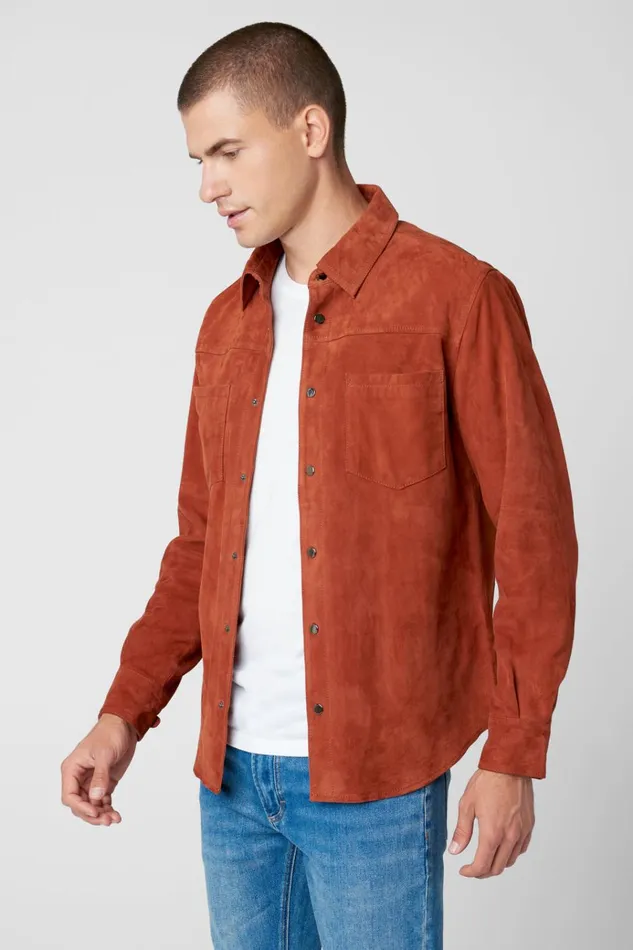 Rock Solid Shacket Men BLANK NYC Jackets