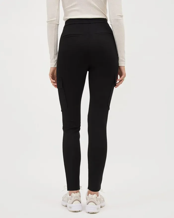 RWandCO HighRise Black Legging Pant With Cargo Pockets Black 8211 Women RWandCO HighRise Black Legging Pant With Cargo Pockets Black 8211 Women