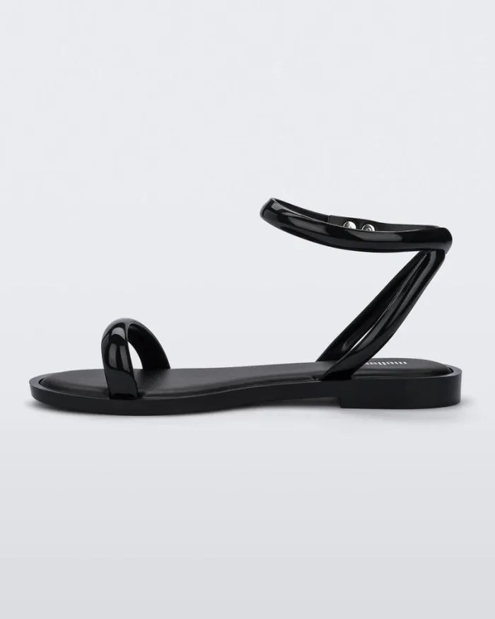 Wave Sandal Black Women Melissa Sandals