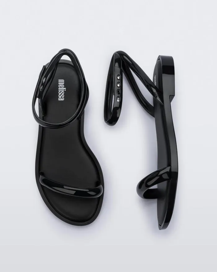 Wave Sandal Black Women Melissa Sandals