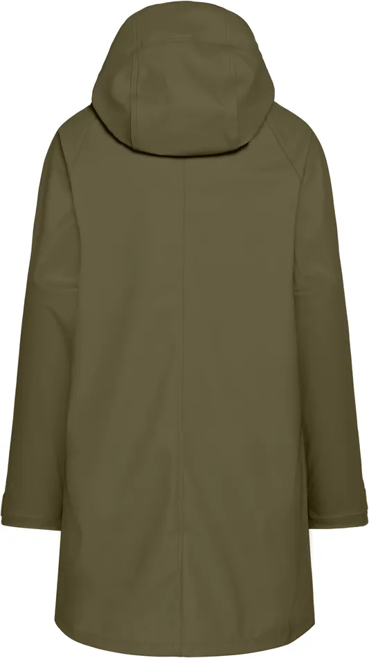 Women Elly Parka Galon Fog Green Didriksons Autumn Jackets