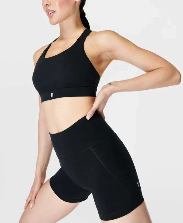 Women Power 4034 Cycling Shorts Black Sweaty Betty Shorts Skirts