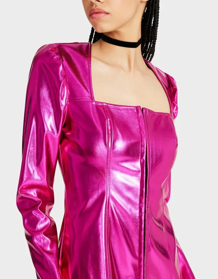 Women STACY MINI DRESS PINK Pink Betsey Johnson