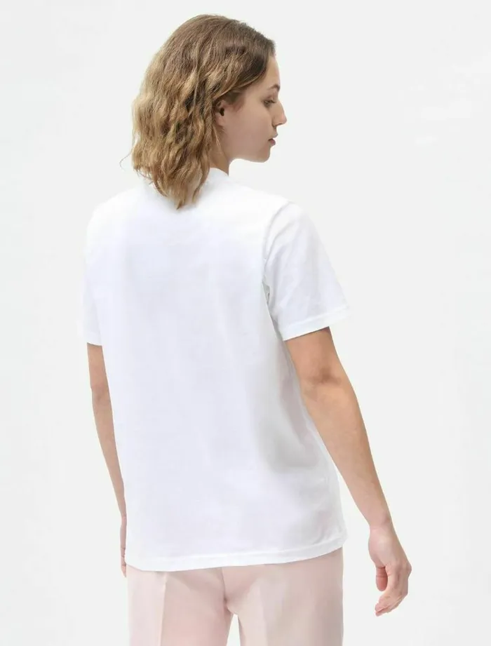 Women TShirts and Tops Dickies Icon Logo TShirt White