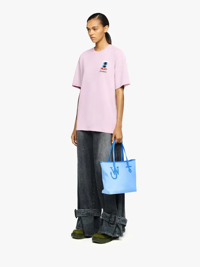Women TShirts JW Anderson 039WINDOW039 EMBROIDERED SHIRT Blush