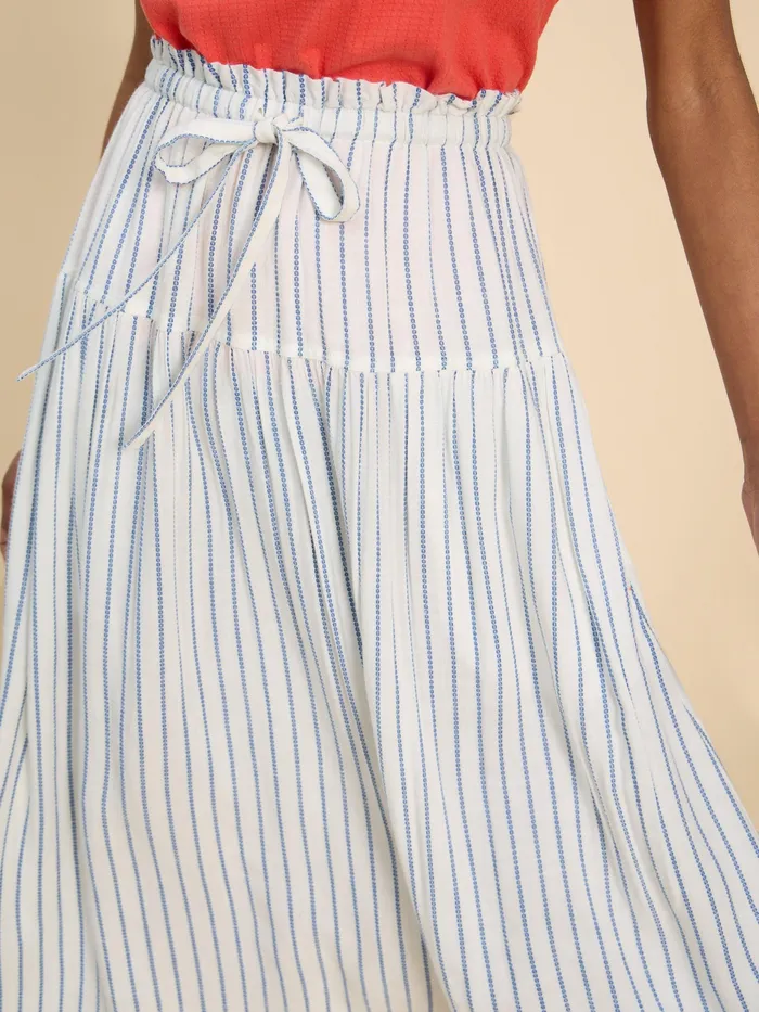 Women White Stuff Clothing Seema Eco Vero Stripe Skirt Women White Stuff Clothing Seema Eco Vero Stripe Skirt