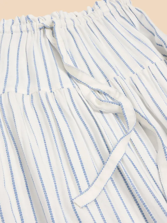 Women White Stuff Clothing Seema Eco Vero Stripe Skirt Women White Stuff Clothing Seema Eco Vero Stripe Skirt