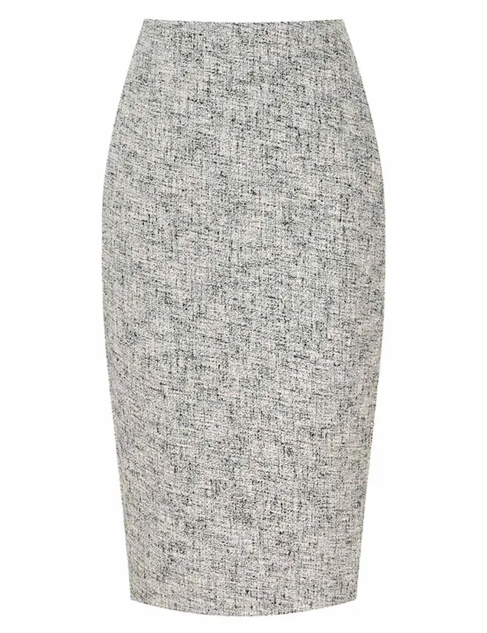 Zimmermann Skirts Tranquillity Pencil Skirt Blackcream 8211 Women
