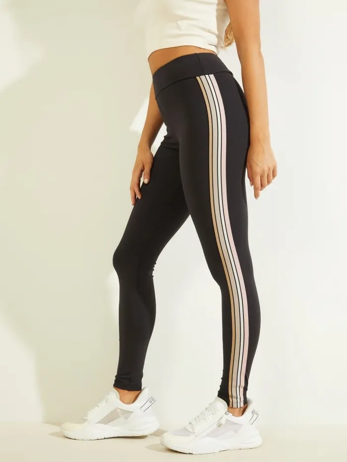 Activewear GUESS Women Brittany Leggings Black Activewear GUESS Women Brittany Leggings Black