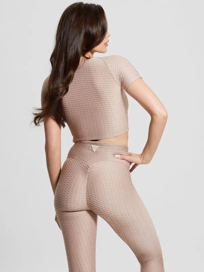 Activewear Women Eco Delma Active Crop Top Gentle Mink GUESS Activewear Women Eco Delma Active Crop Top Gentle Mink GUESS
