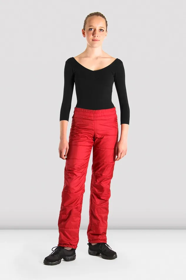 Adult Reversible Warm Up Pant Red Pants and Leggings Bloch Adult