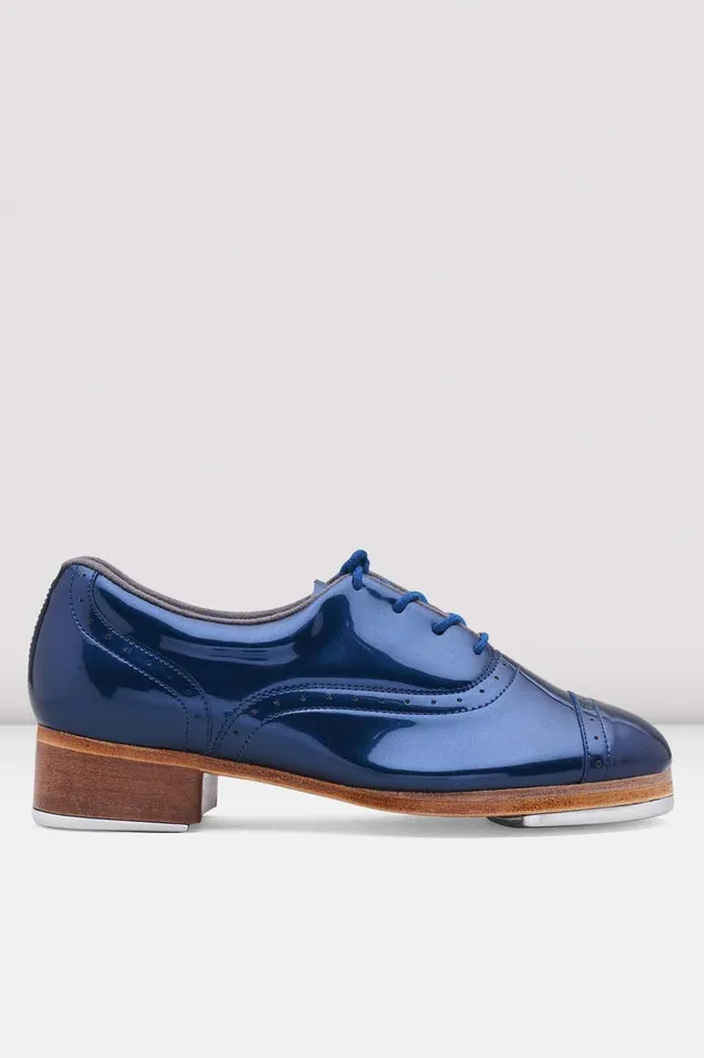 Adult Tap Bloch Ladies Jason Samuels Smith Patent Tap Shoes Metallic Navy Patent Adult Tap Bloch Ladies Jason Samuels Smith Patent Tap Shoes Metallic Navy Patent