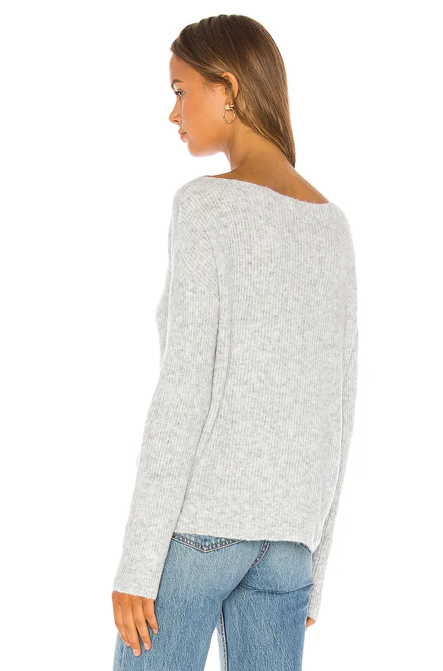 Alayah Off Shoulder Sweater Grey Women Lovers and Friends Sweaters and Knits Alayah Off Shoulder Sweater Grey Women Lovers and Friends Sweaters and Knits