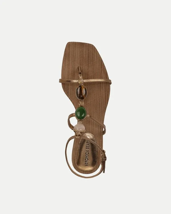 Alba Gemstone Sandal Gold Women Veronica Beard Shoes