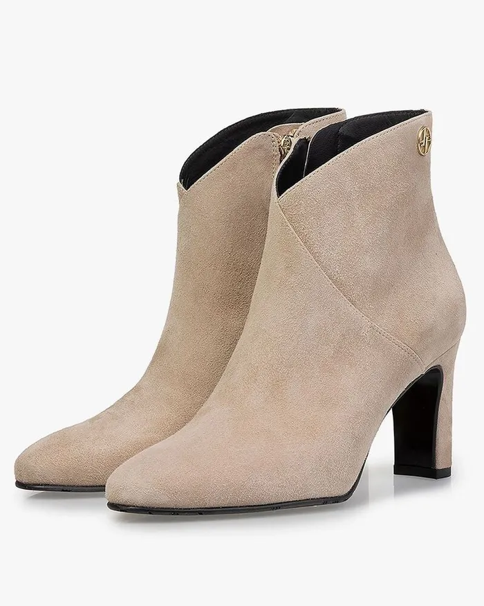 Ankle Boots Women Floris Van Bommel Nori 0103 Suede