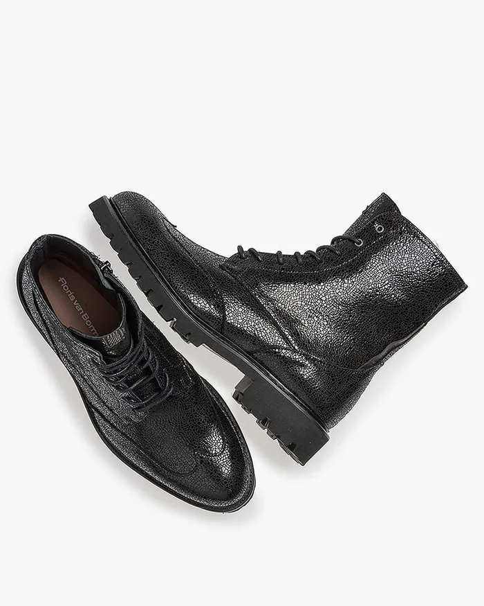 Ankle Boots Women Floris Van Bommel Selsi 0200 Craquele