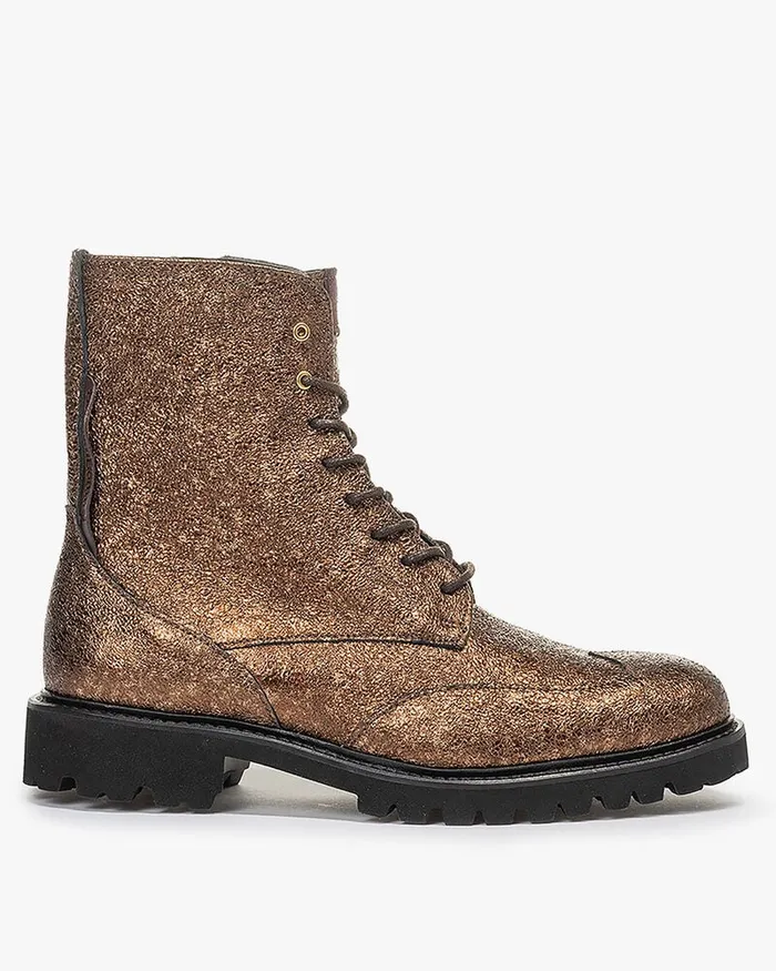 Ankle Boots Women Floris Van Bommel Selsi 0203 Metallicprint