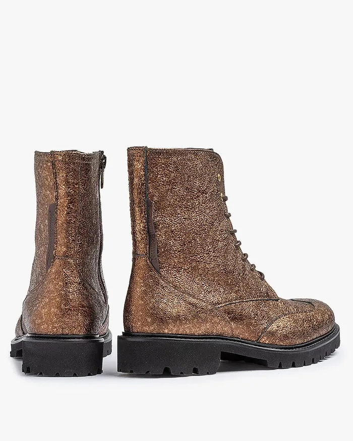 Ankle Boots Women Floris Van Bommel Selsi 0203 Metallicprint