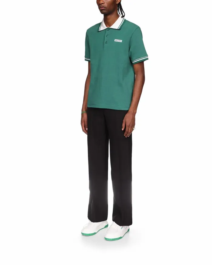 Aprs Sport Men Casablanca Paris Pique Polo Shirt