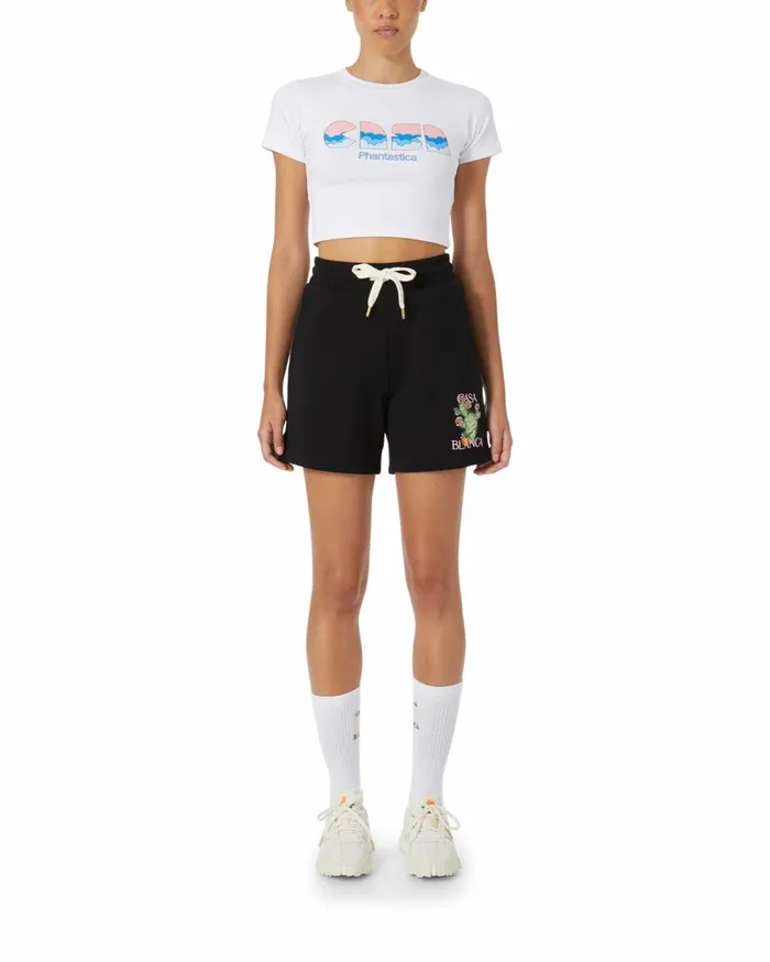 Aprs Sport Women Casablanca Paris Cactus Et Orange Sweatshorts Aprs Sport Women Casablanca Paris Cactus Et Orange Sweatshorts