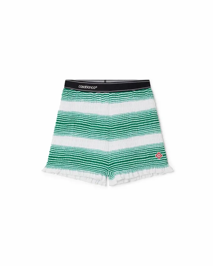 Aprs Sport Women Casablanca Paris Gradient Striped Shorts