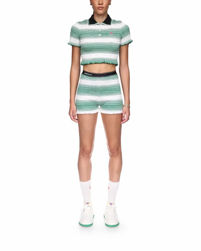 Aprs Sport Women Casablanca Paris Gradient Striped Shorts