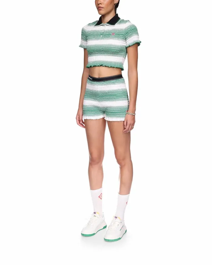 Aprs Sport Women Casablanca Paris Gradient Striped Shorts