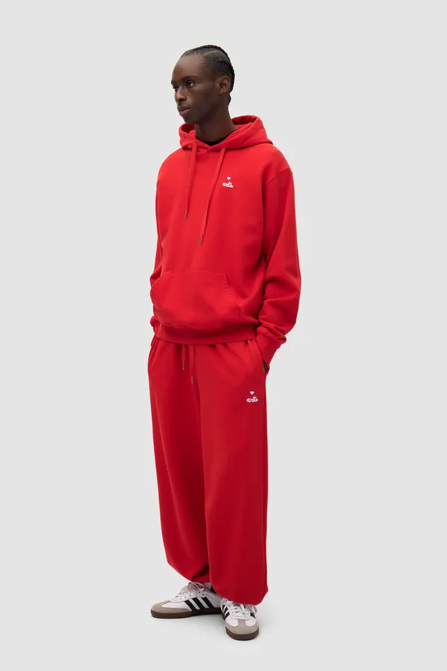 Arte Antwerp Sweat capuche avec logo en forme de cur Men Sweats capuche