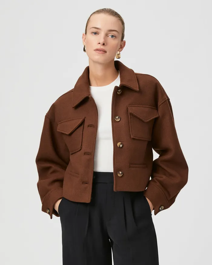 Ashtyn Jacket 8211 Cappucino Jackets and Coats PAIGE Women