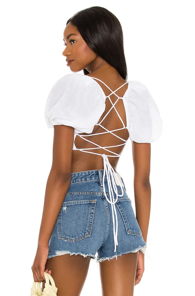 Aviana Top White Women Lovers and Friends Tops