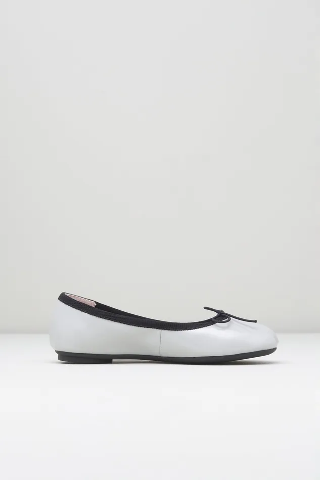 Ballet Flats Girls Cressida Ballet Flats Silver Patent 8211 Bloch Children