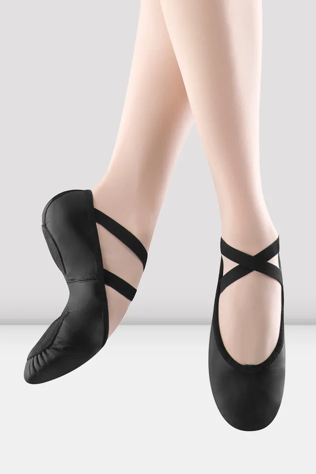Ballet Ladies Prolite 2 Leather Ballet Shoes Black Leather Bloch Adult