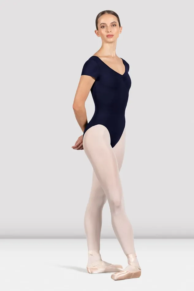 Basics Adult Bloch Ladies Penny Cap Sleeve Leotard Navy