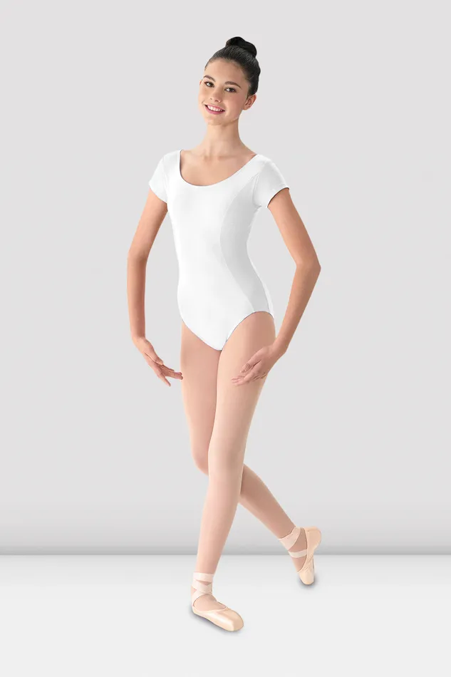 Basics Bloch Adult Ladies Mirella Cap Sleeve Leotard White