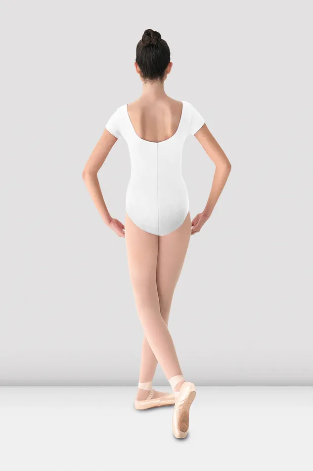 Basics Bloch Adult Ladies Mirella Cap Sleeve Leotard White